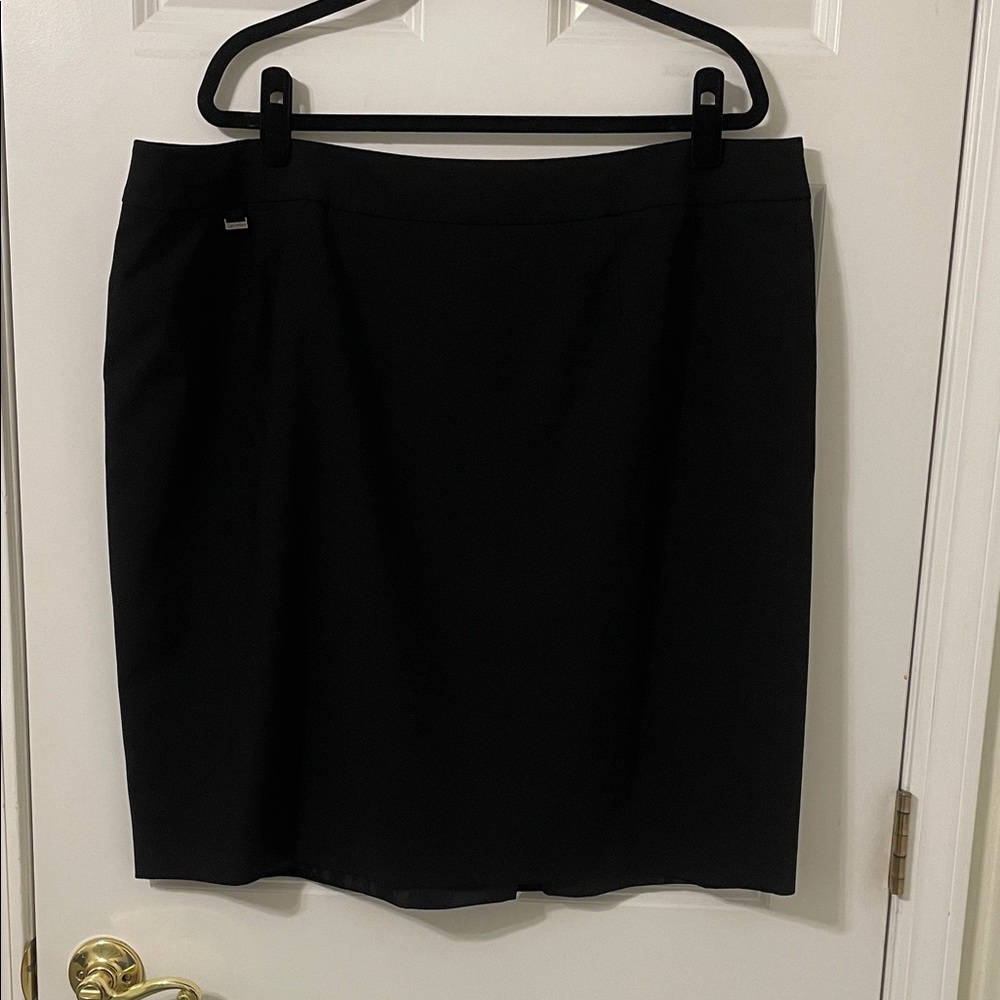 Calvin Klein Black Pencil Skirt 20W